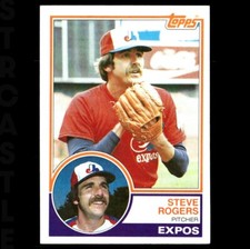 1983 Topps - Steve Rogers #320 Montreal Expos ⚾ Baseball Card