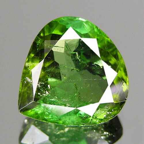 3.45cts Superb Pear Natural Green Tourmaline Loose Genuine Gemstones
