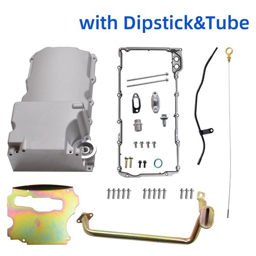 LS Swap Retrofit Low Profile Oil Pan Kit for GM LS1 LS2 LS3 Engine 55-87 302-1 - Picture 1 of 12