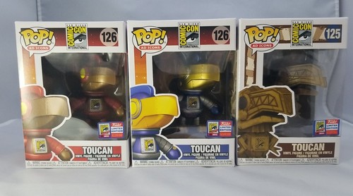 Funko Pop Toucan Robot Tiki SDCC Special Edition 2021 NEW Comic Con Mascot - Picture 2 of 12