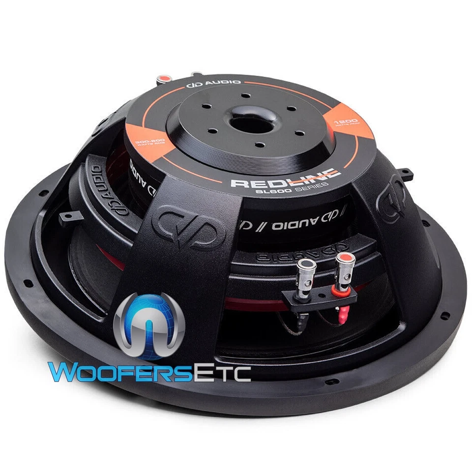 ALTAVOZ BAJO SUBWOOFER COCHE DD AUDIO SL612-D4 12" DELGADO POCO PROFUNDO 1200W DOBLE 4 OHMI Foto 4 de 4