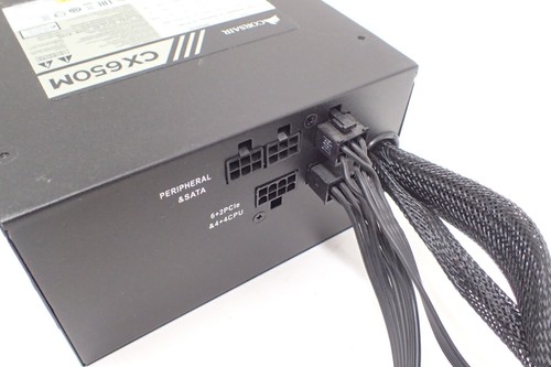 Corsair CX Series CX650M 650W 80 Plus Bronze Semi-Modular Power Supply - Picture 3 of 6