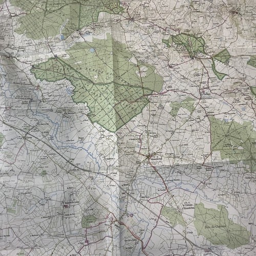 Haras Du Pin Argentan Top 25 1716 OT IGN 1995 Travel Road Map OldPaperMaps - Picture 13 of 23