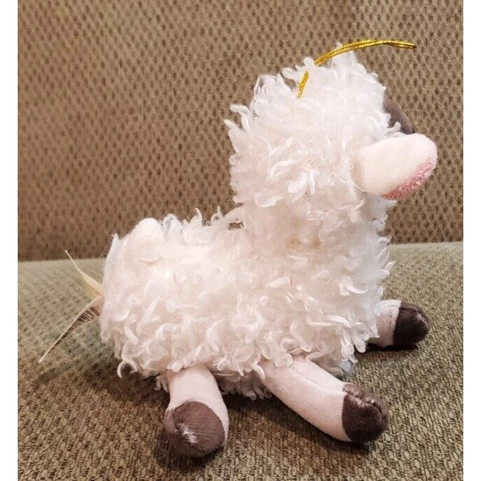 Dan Dee The Star 5 Inch Sheep Stuffed Animal Plush Ornament Toy 2017 NonAnimated - Image 3 of 4