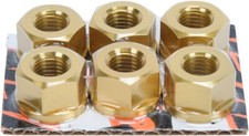 Driven 10mm Gold Sprocket Nuts DSNGD