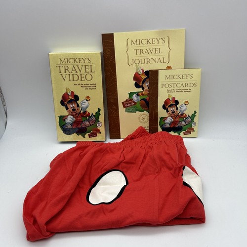 Mickey Reiseshorts, VHS Video, Postkarten & Journal 1998 - Bild 1 von 9