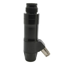 Inception Designs HPR High Pressure Inline Regulator V3 - Gloss Black Paintball
