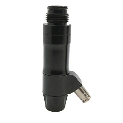 Inception Designs HPR High Pressure Inline Regulator V3 - Gloss Black Paintball