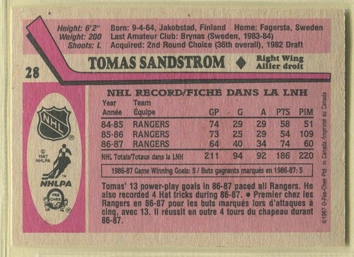 1987-88, O-PEE-CHEE Hockey, #'s 3-264, U Pick from list - Picture 28 of 246