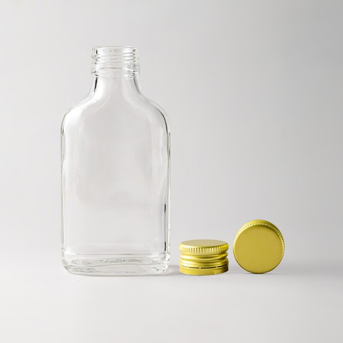 Glass Flasks Small Bottles with Screw Cap from 100 ml to 350 ml Multi-listing - Picture 13 of 60