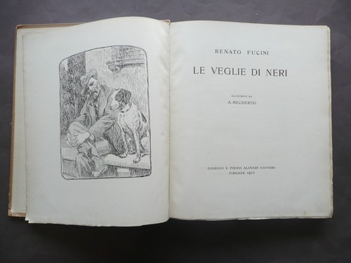 FUCINI LE VEGLIE DI NERI ALINARI ILLUSTRATIONEN MECHERINI ED. FLORENZ 1925 - Bild 2 von 4