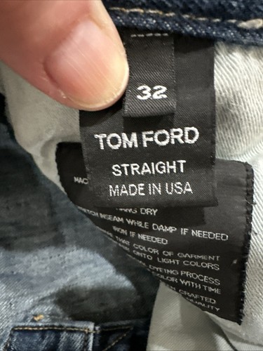 Tom Ford Jeans Straight Medium Dark 30/30 - Bild 8 von 10