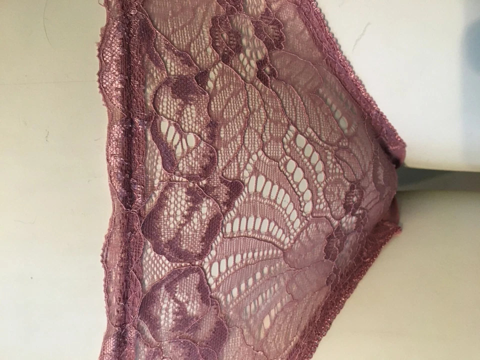 NUEVO CON ETIQUETAS 6 pares de bragas de encaje BELLA espalda completa talla mediana Foto 3 de 4