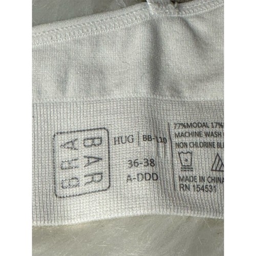 BRA BAR Soft Day T-Shirt Bra White Wireless Seamless Bra 36-38 A-DDD NWT - Picture 8 of 10