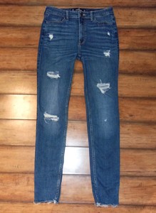 hollister high rise super skinny
