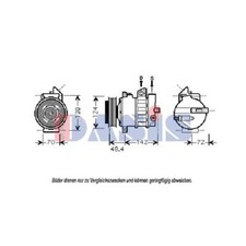 Kompressor Klimaanlage für Mercedes-Benz C-Klasse