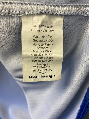 Evoshield Slammers 21 Athletic Game Jersey - Blue Mens Used /95-64 - Picture 6 of 7
