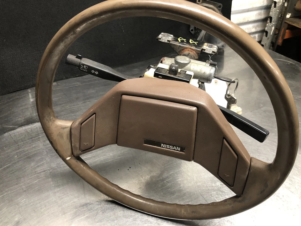 1986-1988 Nissan D21 Hardbody Pickup 2wd Manual Steering Column M/T Non Tilt — 第 2/4 张图片