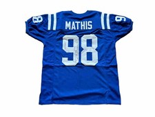 Robert Mathis Signed Indianapolis Colts (Silent Assassin) Jersey JSA
