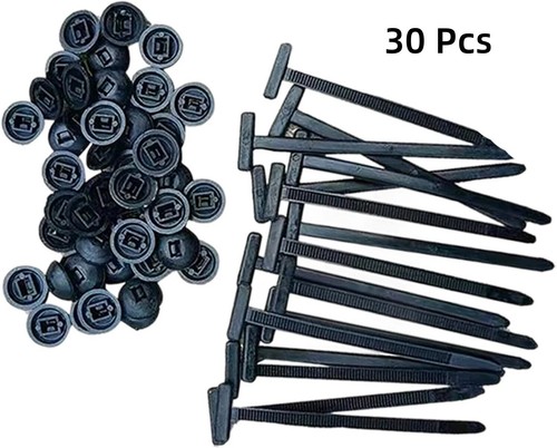 Hebilla universal de nailon para atar cables, soporte de atar con cremallera de nailon autobloqueante de alta resistencia - Imagen 12 de 17