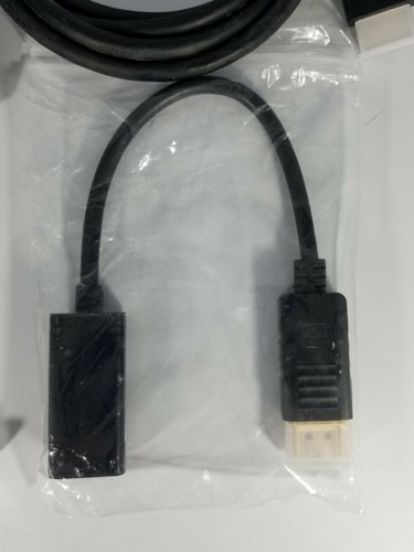 AMD Lenovo HD DVI DisplayPort HDMI Cable & Adapter Windows 10 Video Card - Picture 9 of 10