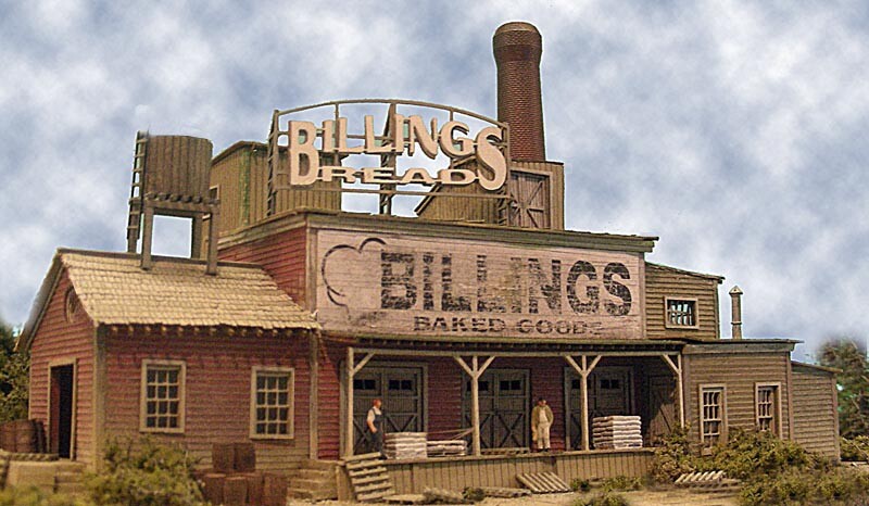 Bar Mills N Scale 171 Billings horneados (escala N) Kit de construcción Bar Mills N Scale 171 Billings horneados (escala N) Kit de construcción