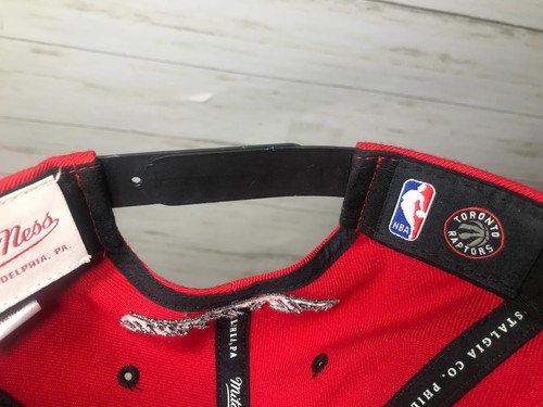 MITCHELL & NESS Toronto Raptors NBA Baloncesto Snapback Gorra Gorra Béisbol de colección. - Imagen 13 de 15