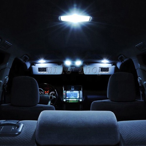8pcs White LED Interior Bulb + License Plate Light Fit For 98-17 Subaru Forester - Imagen 9 de 10