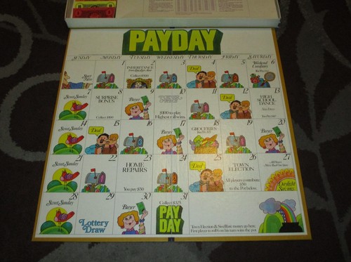 Vintage 1975 PAYDAY "Where Does All The Money Go" Board Game Parker Bros No. 32 - Picture 2 of 10