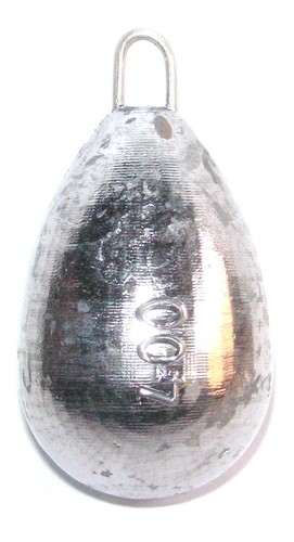 Birnenblei Öse  von 150 g bis 1500 g mit Gewichtsangabe in Gramm Meeresblei JB - Bild 6 von 13