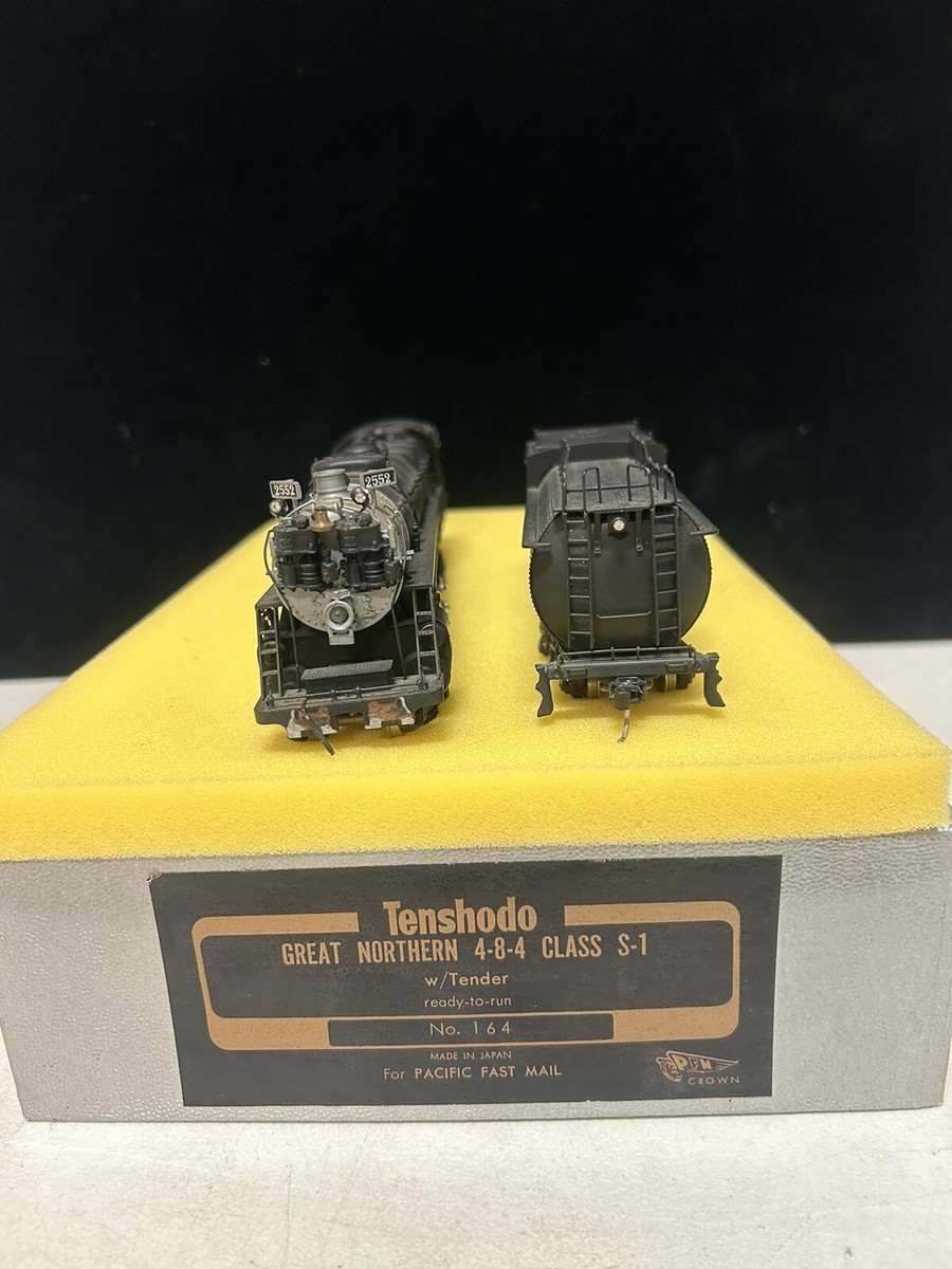 PFM Tenshodo #164 Brass HO Great Northern S1 4-8-4 PFM Tenshodo #164 Brass HO Great Northern S1 4-8-4