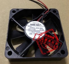 NMB 2406GL-05W-B50 6015 DC24V 0.13A 6CM 2-wire high airflow inverter cooling fan