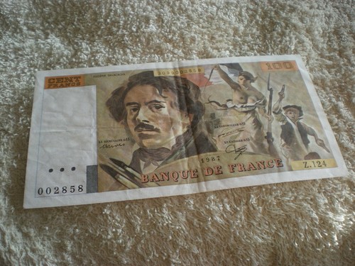 BILLETE DE 100 FRANCOS FRANCESES usado y en circulaciòn - Imagen 2 de 12