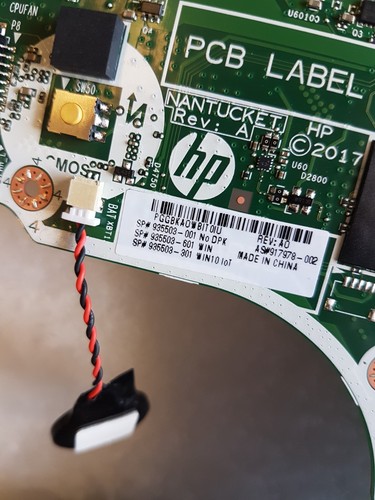 HP ElitePOS G1 AiO KBL U i3 RP19 WIN MOTHERBOARD - L01758-601 935503-601 - Picture 6 of 7