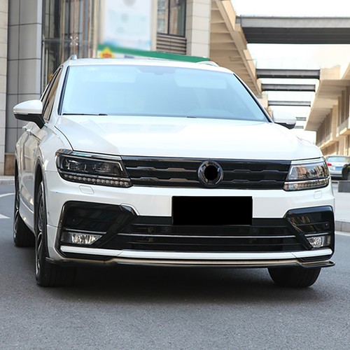 ABS Front Bumper Center Gloss Black Grill Grille Strip For VW Tiguan 2018-2021 - Picture 11 of 11
