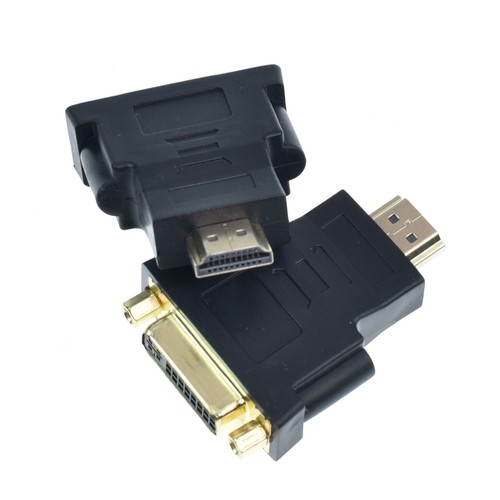 DVI-I Female to HDMI Male F/M Adapter Converter 24+5 pin for HDTV DVD Monitor - Picture 2 of 7