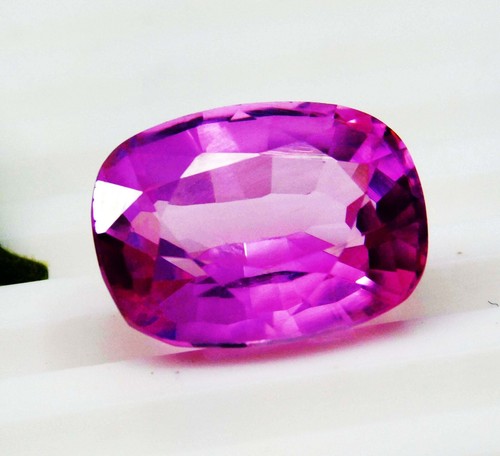 10.00 Ct Natural Certified Brazil Pink Kunzite Cushion Cut Loose Gemstone - Picture 2 of 6