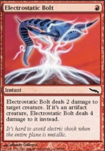Electrostatic Bolt NM, English MTG Mirrodin - Picture 1 of 1