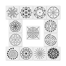 13 pack mandala dot painting templates stencils for diy art projects painting templates