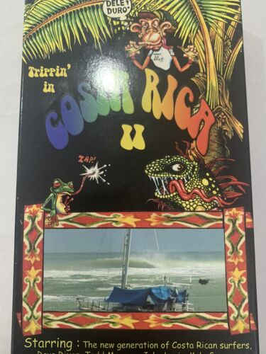 Trippin’ In Costa Rica II VHS Surfing Video Mike Wohrman Quicksilver Rare - Picture 3 of 8