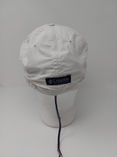 Vintage Columbia Fischerhut Größe M lang Entenschnabel Hals Abdeckung Kappe Clip Made in USA - Bild 7 von 16