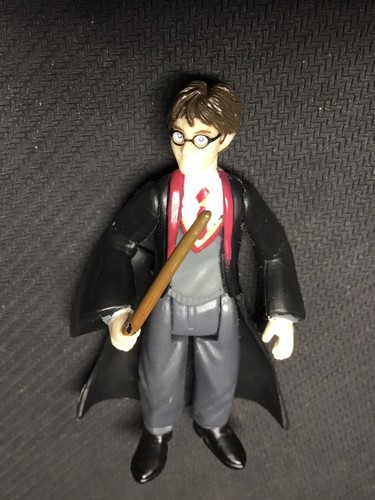 4 Vintage Harry Potter Flying Broom Figures Cake Pencil Toppers Lot - Picture 3 of 11
