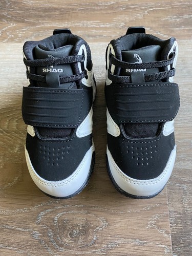 SHAQ Boy Shaq Devastator Basketballschuhe ~ Kleinkind Größe 6 ~ NEU IM KARTON ~ schwarz/weiß - Bild 7 von 13
