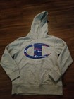 CHAMPION HOODIE BOYS YOUTH SMALL GRAY 