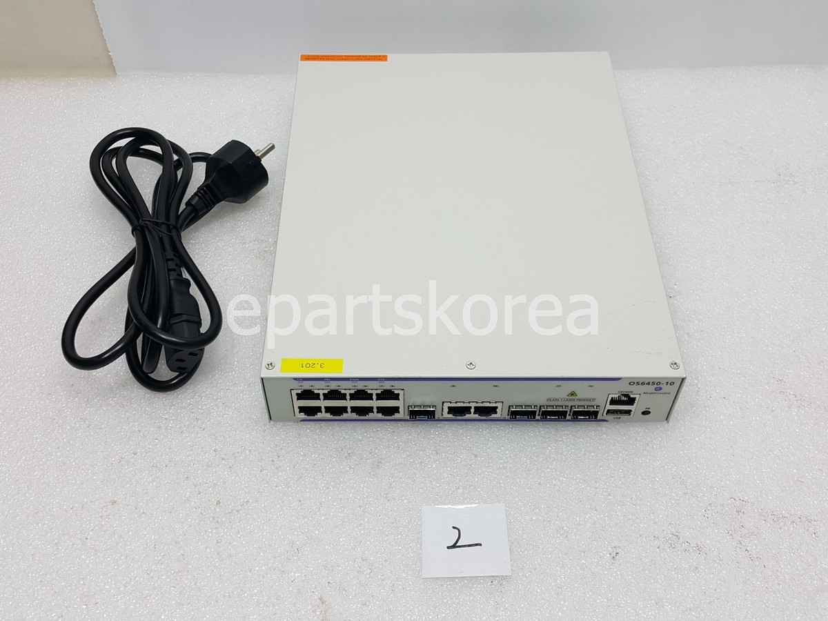 Alcatel Lucent Switch Omniswitch OS6450-10 OS645010 10/100/1000