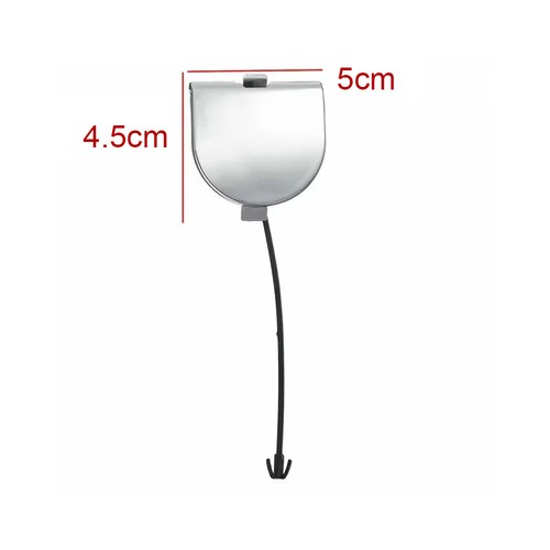 Car Rear Bumper Towing Hook Eye Cover Cap For Fiat 500 500C 2007~2012 735455393 - Bild 4 von 9