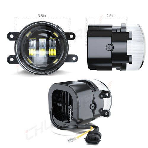 For TOYOTA MATRIX 2009-2014 Pair Fog Lights Driving Bumper Lamps Left&Right - Picture 2 of 13