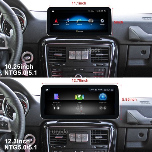 10,25" Android13 Display Display Multimedia 8+128G Mercedes Benz G-Klasse G350 G63 - Bild 4 von 15