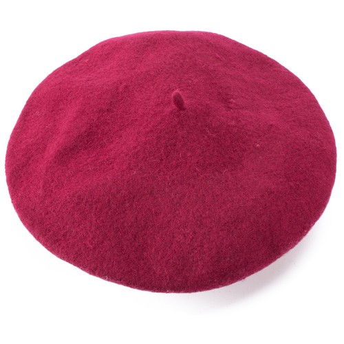 Womens French Art Basque Beret Cap Winter Beanie 100% Wool Warm Classic Tam Hats - Imagen 63 de 106