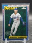 2025 Topps Series 1 Yoshinobu Yamamoto Silver Pack Mojo Green /99 Dodgers